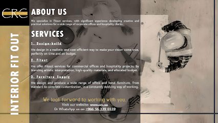 CRC Interior Design & Fit Out - Jeddah - +966 56 339 0339
