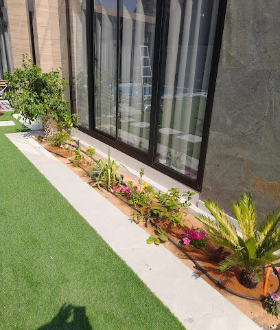 Shop selling trees and flowe. مشتل لارين - Hail - +966 55 783 5167